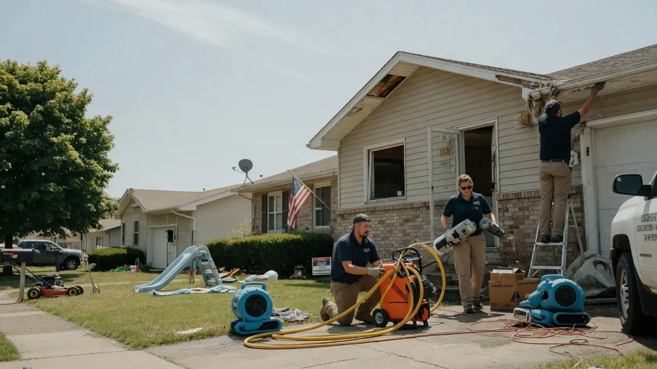 Water Damage Restoration in Trumbauersville, PA near me